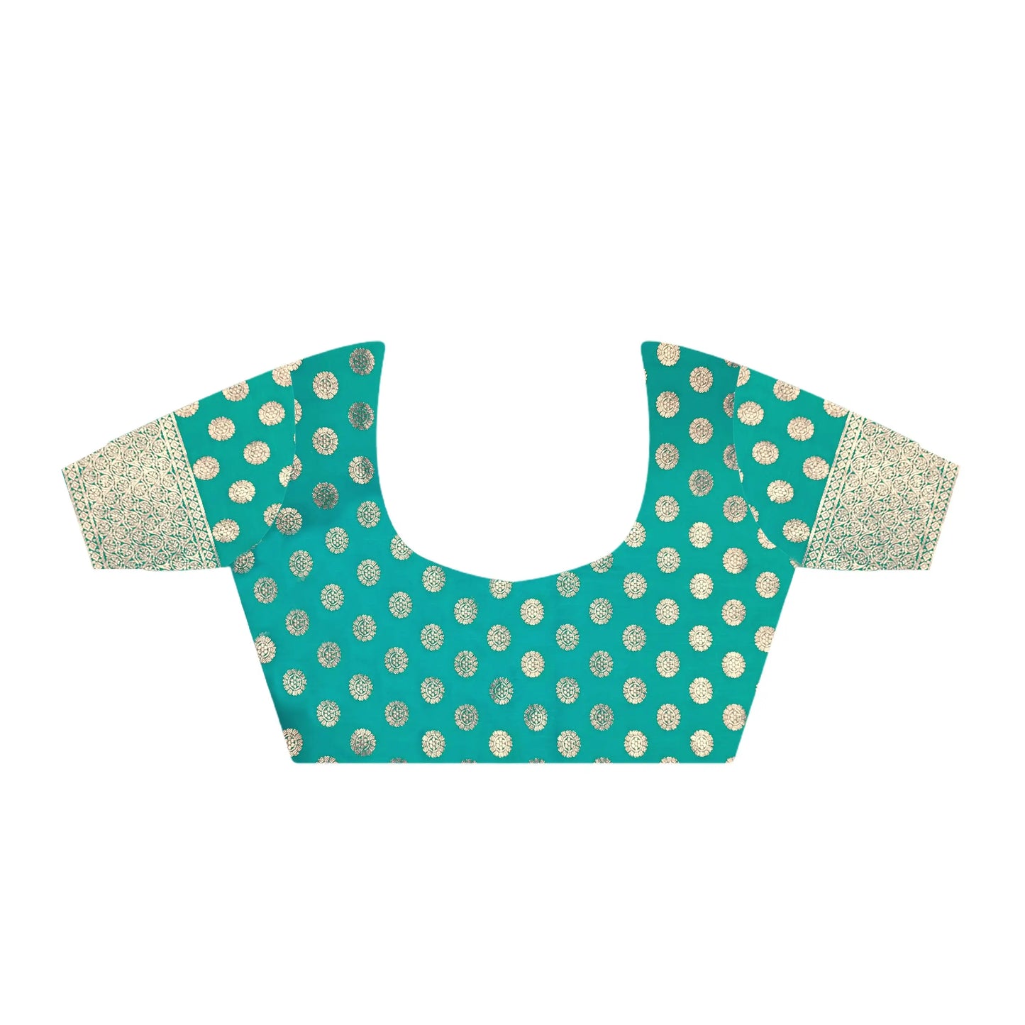 Green Handloom Weaving Silk Saree With Handwoven Art