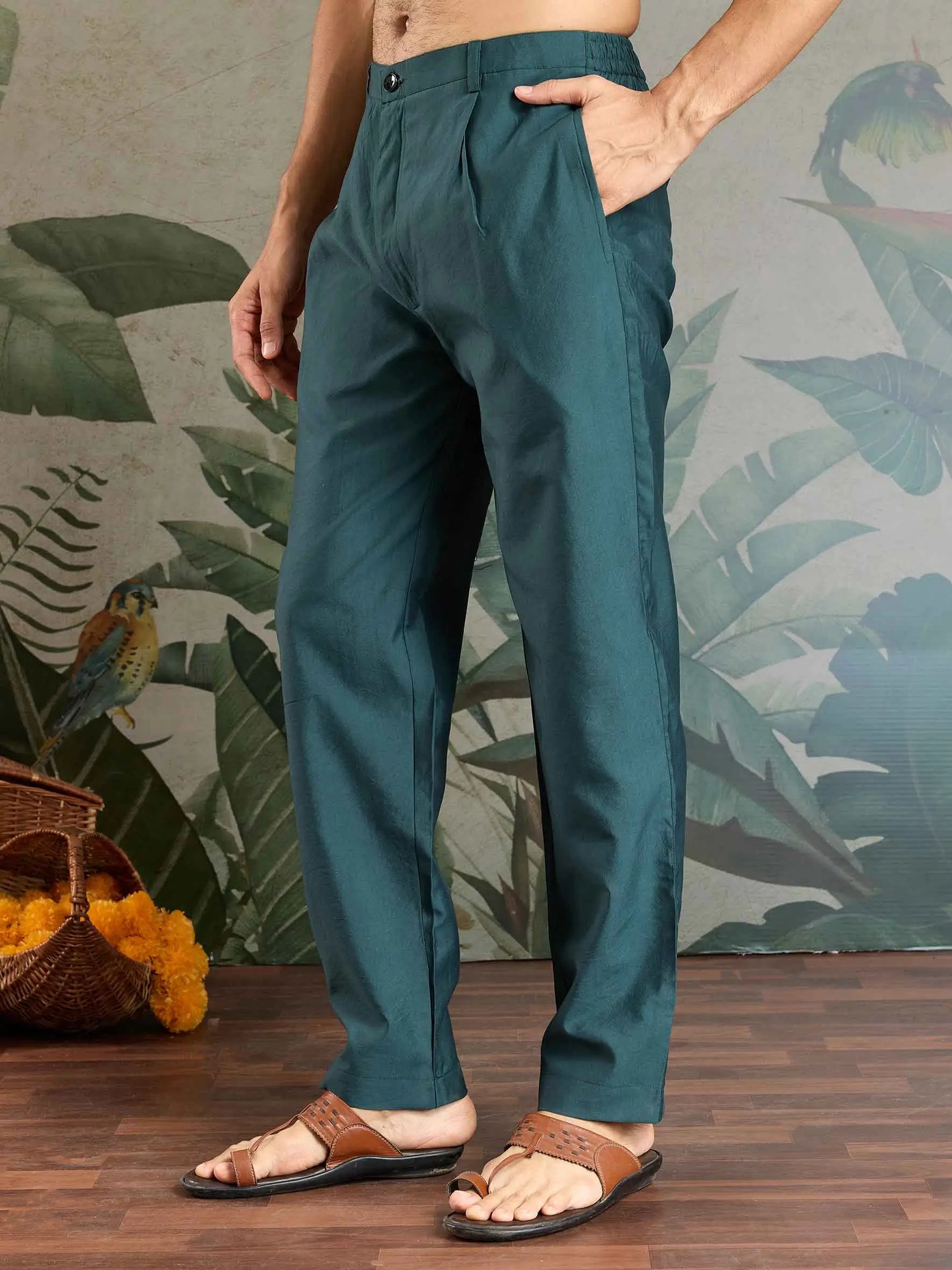 Mineral Green Wedding Wear Kurta With Thread Sequins Embroidery Work Jacket