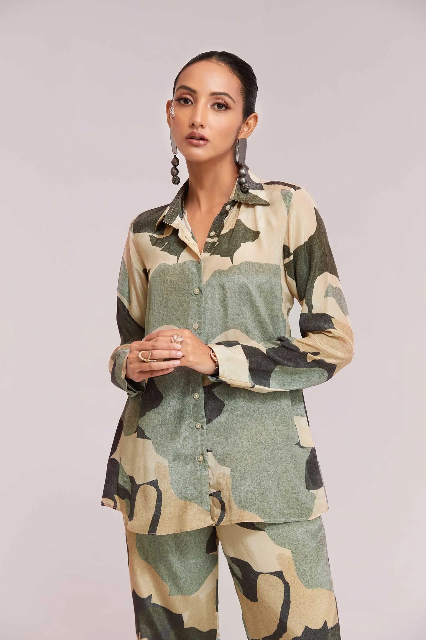 MultiColor Printed Co-ord Set