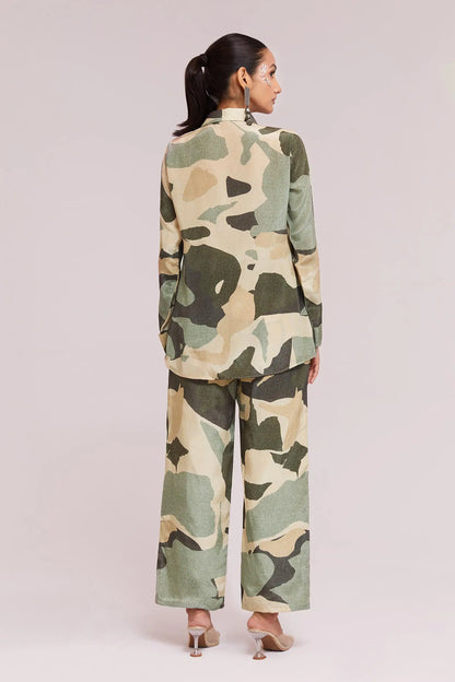 MultiColor Printed Co-ord Set